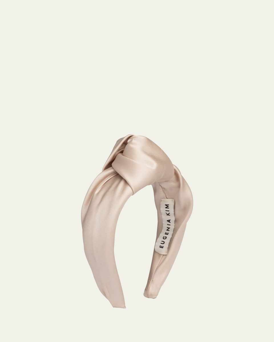 Maryn Knot Satin Headband